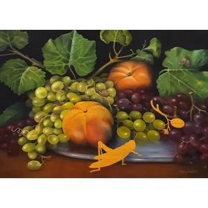 Kashif Ahmed, 18 x 24 Inch, Oil on Canvas, Still life Painting, AC-KSF-014